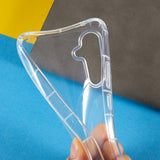 Samsung Galaxy A54 (5G) Fleksibelt støtsikkert bakdeksel i plast - Gjennomsiktig