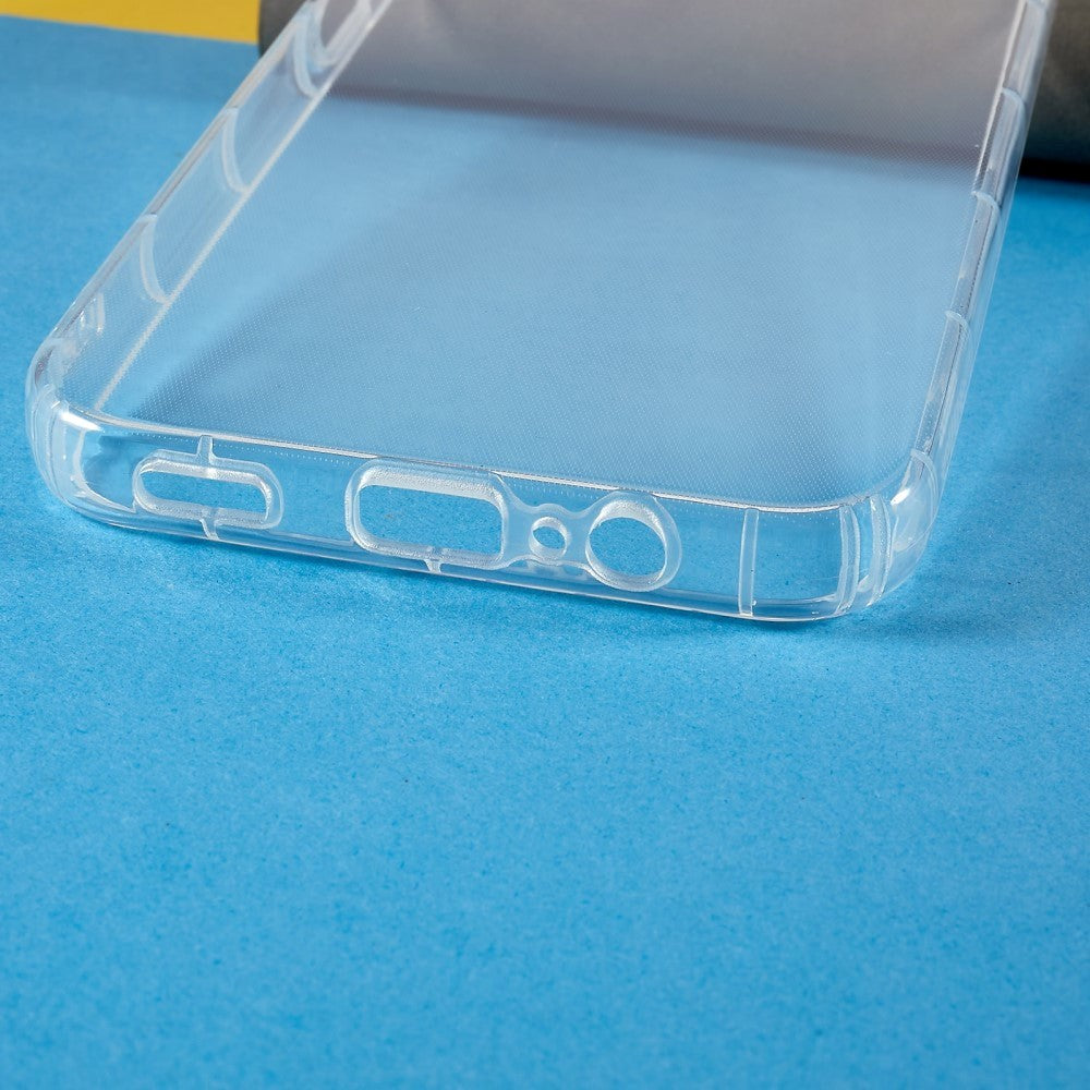 Samsung Galaxy A14 (5G) Fleksibelt TPU-plastbakdeksel - Gjennomsiktig