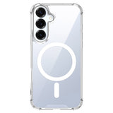 Samsung Galaxy S26 FE Beskyttelsessæt med MagSafe Cover & 2 stk. Skærmbeskyttelsesglas & 2 stk. Kamerabeskyttelsesglas - Gennemsigtig