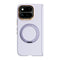 Google Pixel 11 Pro Fold ABEEL Hårdt Soft-Touch Plast Bagside Cover m. Kickstand - MagSafe Kompatibel - Lilla