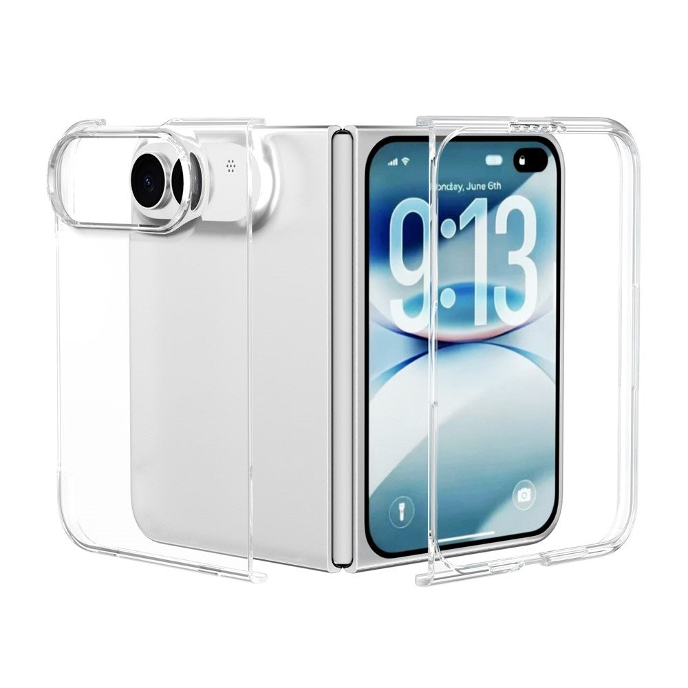 iPhone Fold EIDERWOOD Hårdt Plast Bagside Cover - Gennemsigtig