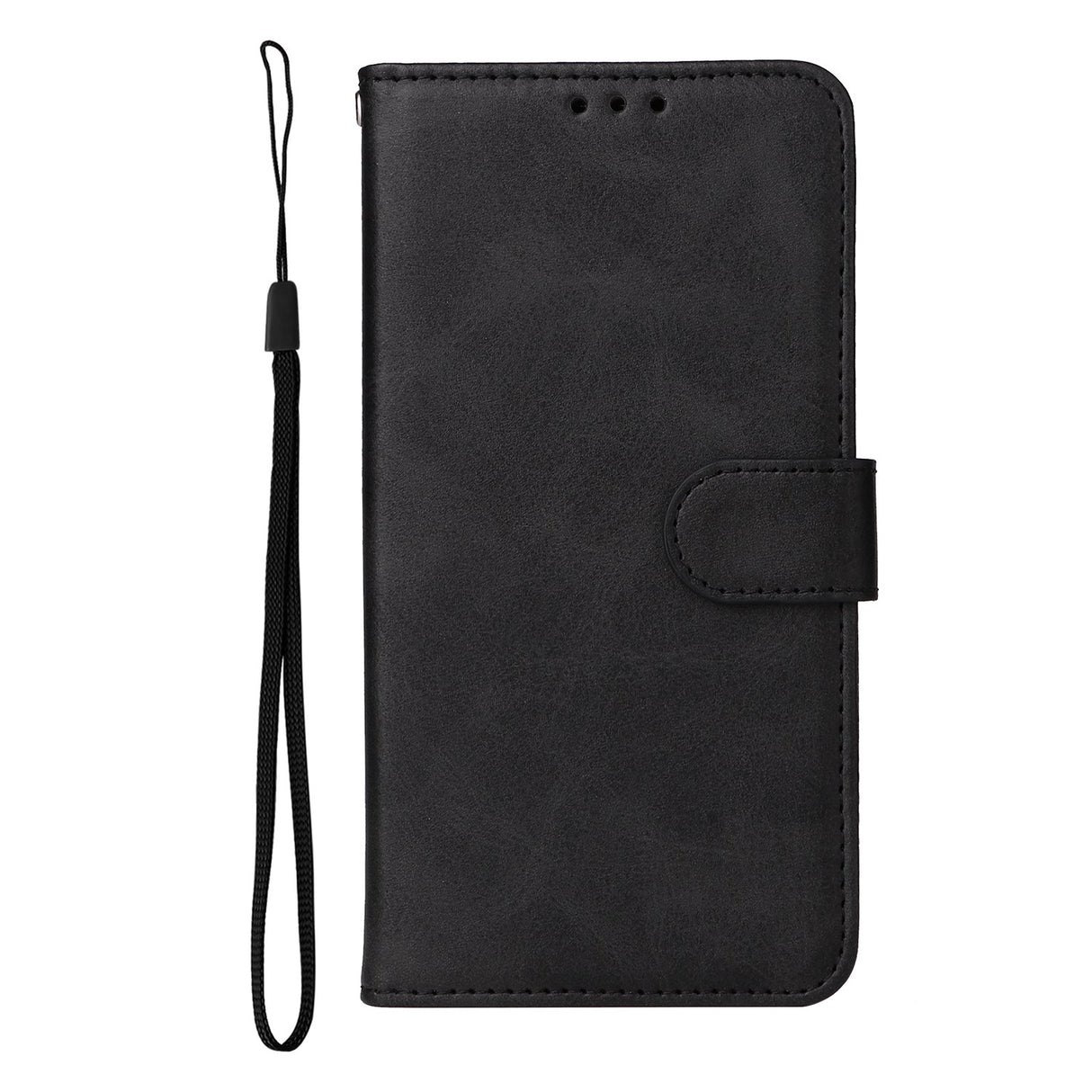 Honor 600 Smart EIDERWOOD Flip Cover i Kunstlæder - Sort