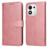 Honor 600 Smart EIDERWOOD Flip Cover i Kunstlæder - Lyserød