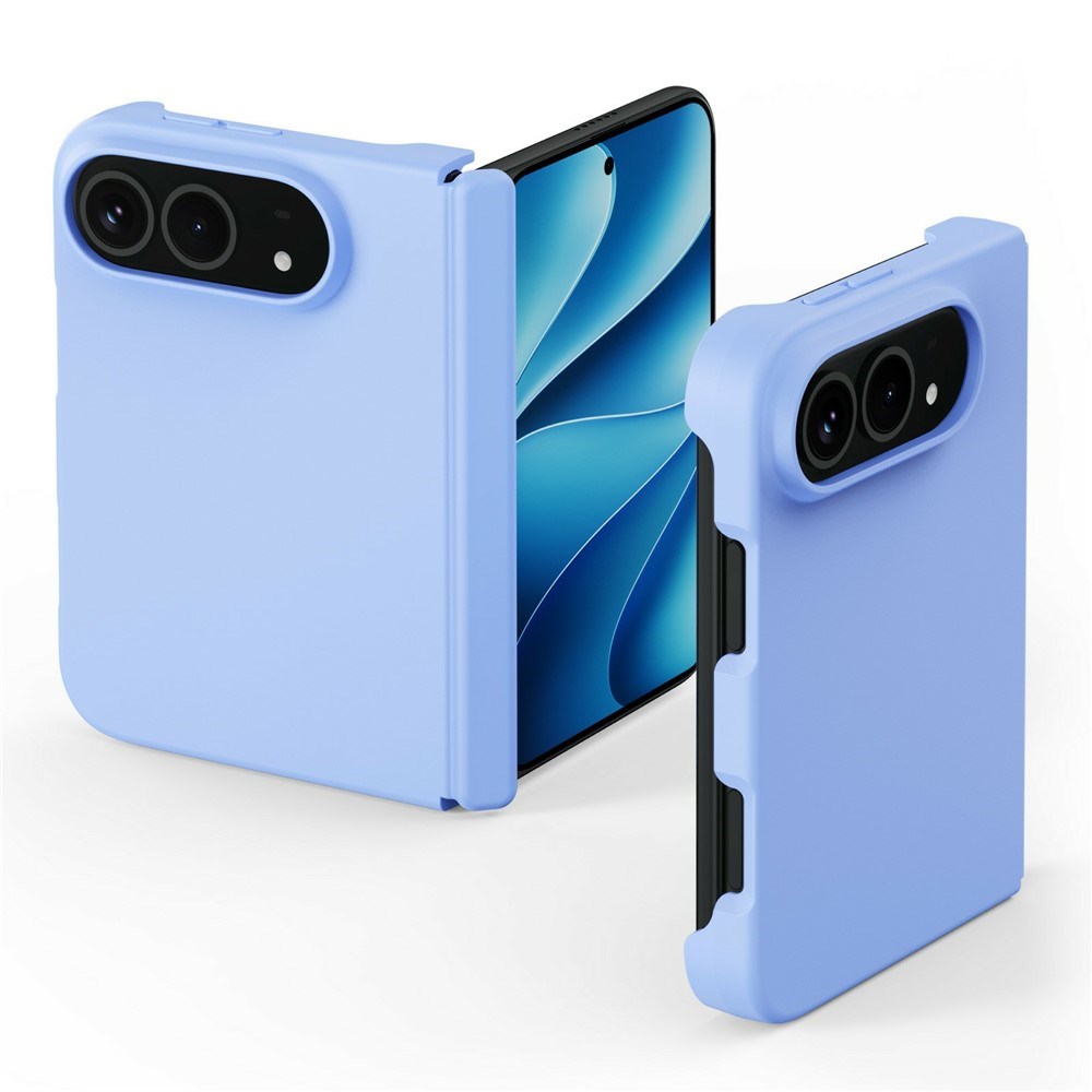 DUX DUCIS Piel Series iPhone Fold Silikone Bagsidecover - MagSafe Kompatibel - Blå