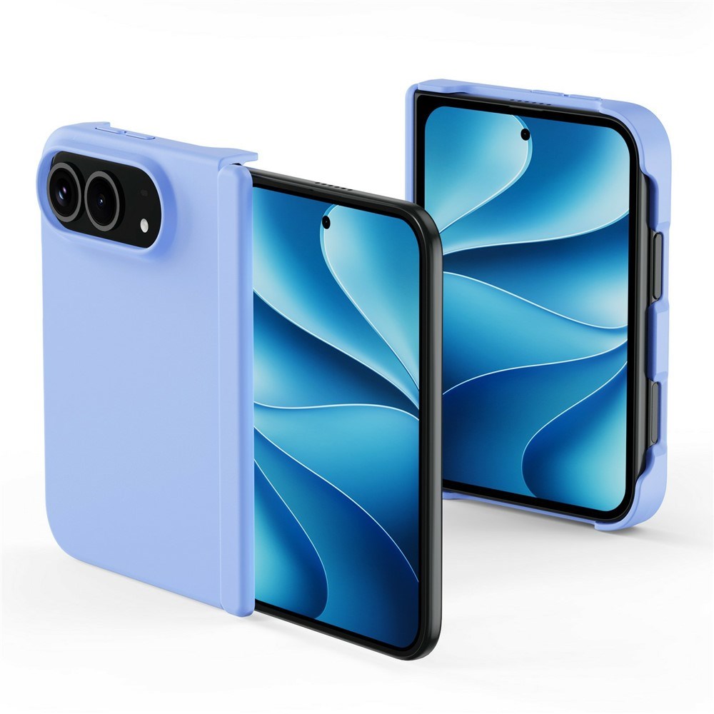 DUX DUCIS Piel Series iPhone Fold Silikone Bagsidecover - MagSafe Kompatibel - Blå