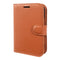 iPhone Fold EIDERWOOD Kunstlæder Flip Cover m. Kortholder - Brun