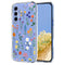 EIDERWOOD Samsung Galaxy S26 FE Fleksibel Plastik Mobil Cover m. Blomstermotiv - Gennemsigtig / Forskellige Blomster
