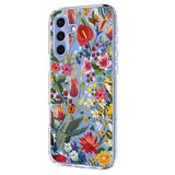 EIDERWOOD Samsung Galaxy S26 FE Fleksibel Plastik Mobil Cover m. Blomstermotiv - Gennemsigtig / Liljer