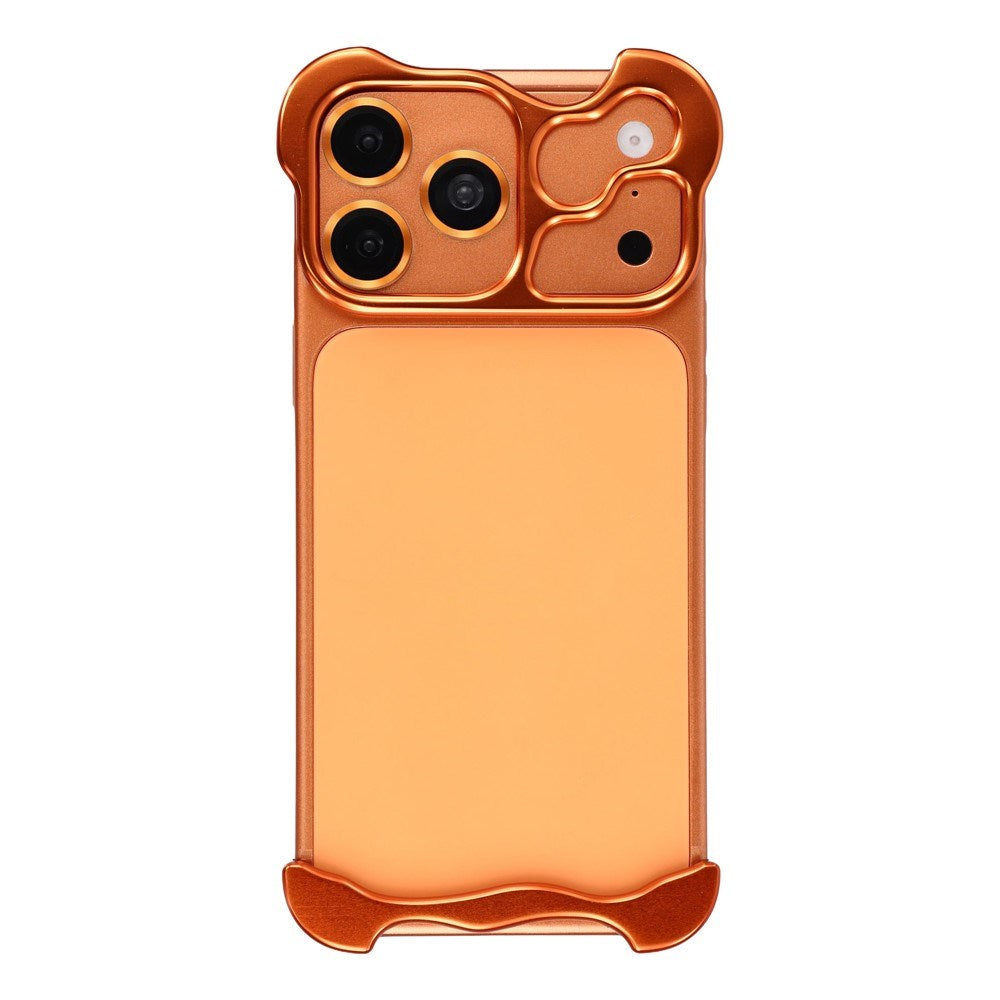 iPhone 18 Pro 2-i-1 Metal Bumper Cover - Orange