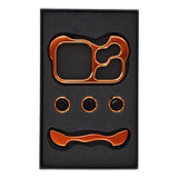 iPhone 18 Pro 2-i-1 Metal Bumper Cover - Orange