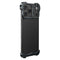 iPhone 18 Pro 2-i-1 Metal Bumper Cover - Sort