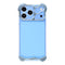 iPhone 18 Pro 2-i-1 Metal Bumper Cover - Blå
