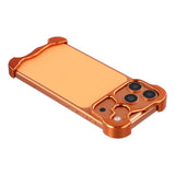 iPhone 18 Pro Max 2-i-1 Metal Bumper Cover - Orange