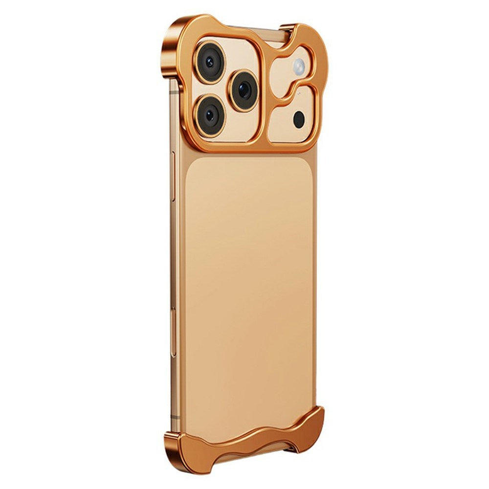 iPhone 18 Pro Max 2-i-1 Metal Bumper Cover - Orange
