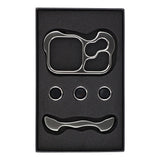iPhone 18 Pro Max 2-i-1 Metal Bumper Cover - Grå