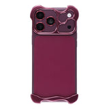 iPhone 18 Pro Max 2-i-1 Metal Bumper Cover - Lilla