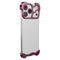 iPhone 18 Pro Max 2-i-1 Metal Bumper Cover - Lilla