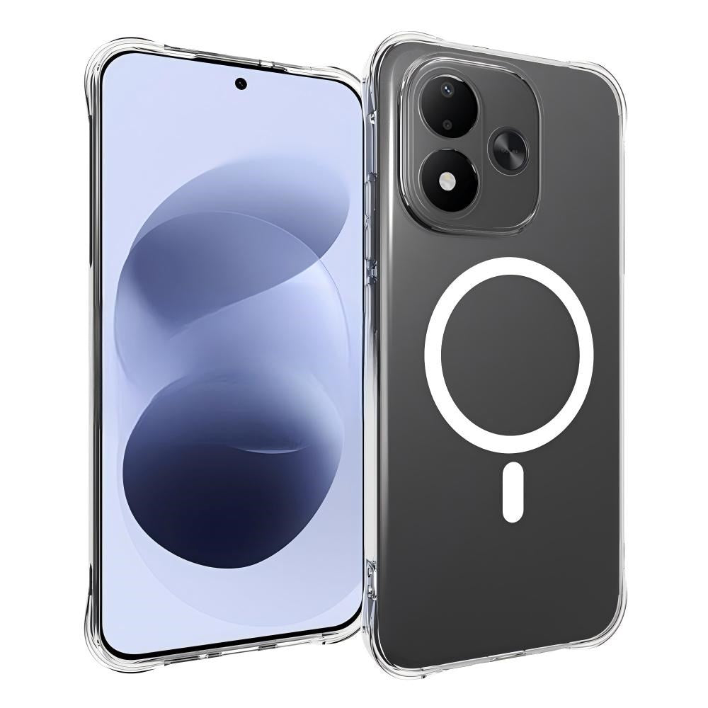 Xiaomi Redmi Note 17 (5G) EIDERWOOD Fleksibelt Plast Bagside Cover m. Stødabsorberende Hjørner - MagSafe Kompatibel - Gennemsigtig