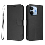 Xiaomi Redmi Note 17 Pro Max (5G) EIDERWOOD Kunstlæder Flip Cover - Sort
