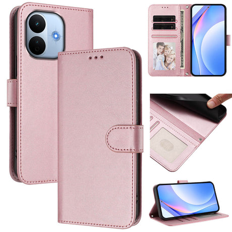 Xiaomi Redmi Note 17 Pro Max (5G) EIDERWOOD Kunstlæder Flip Cover - Lyserød