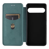 EIDERWOOD Sony Xperia 10 VIII Kunstlæder Cover med Strop til Ståfunktion - Grøn