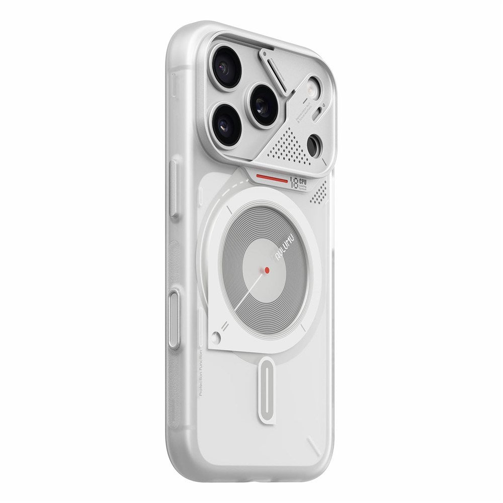 AULUMU iPhone 18 Pro / 17 Pro Bagside Cover - MagSafe Kompatibel - Hvid