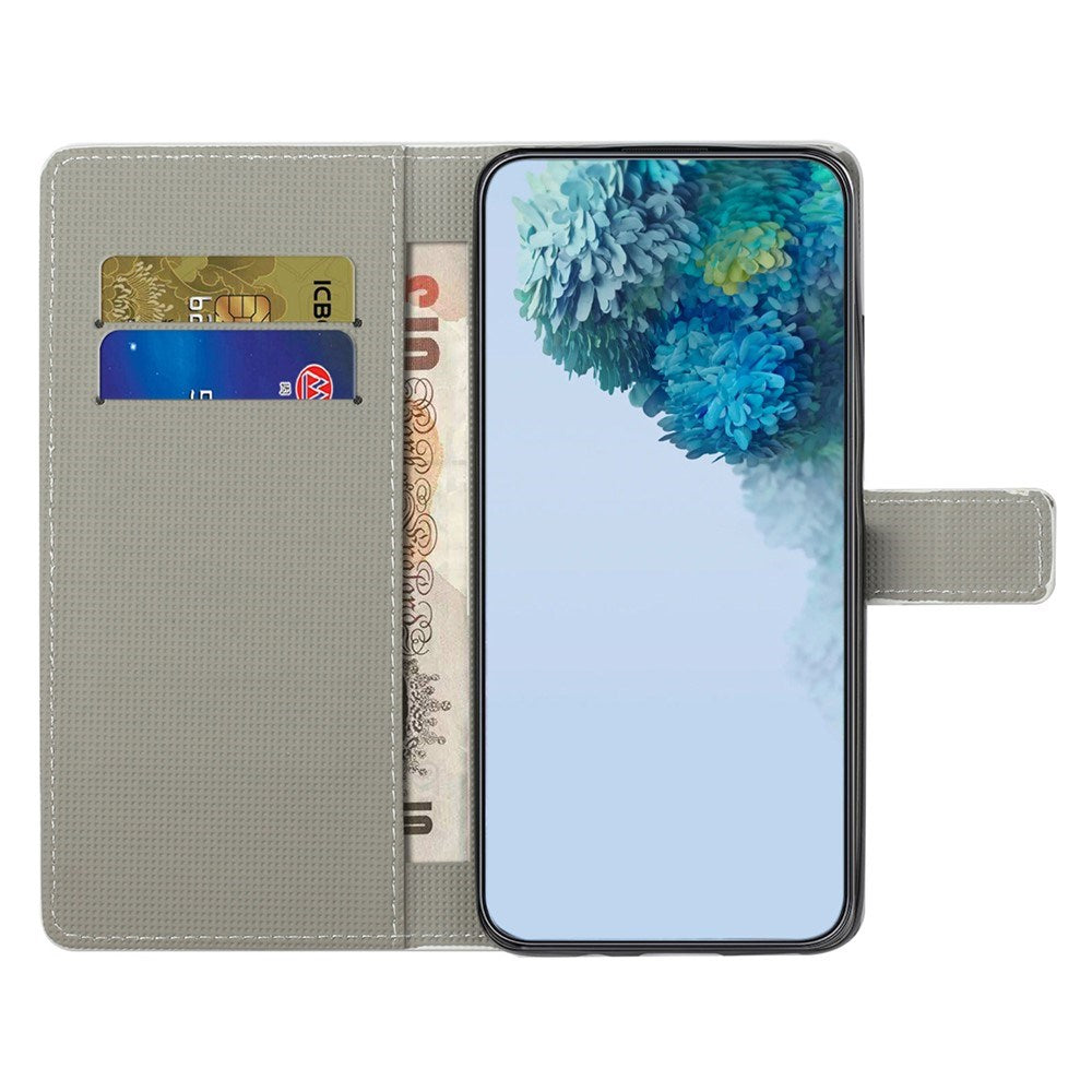 EIDERWOOD Samsung Galaxy S26 FE Flip Mobil Cover inkl. Pung og Ståfunktion - Blomster