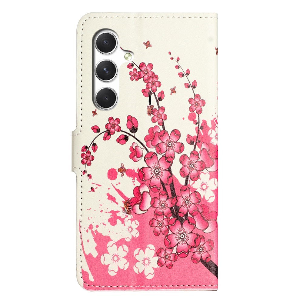EIDERWOOD Samsung Galaxy S26 FE Flip Mobil Cover inkl. Pung og Ståfunktion - Blomster