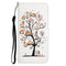 EIDERWOOD Samsung Galaxy S26 FE Flip Cover m. Ståfunktion og Strop - Katte i Træ