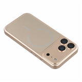 iPhone 18 Pro / 17 Pro EIDERWOOD Hårdt Plast Bagside Cover m. Kamerabeskytter - MagSafe Kompatibel - Guld