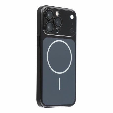 iPhone 15 Pro EIDERWOOD Hårdt Plast Bagside Cover m. Kamerabeskytter - MagSafe Kompatibel - Sort