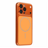 iPhone 14 Pro EIDERWOOD Hårdt Plast Bagside Cover m. Kamerabeskytter - MagSafe Kompatibel - Orange