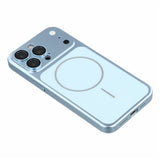 iPhone 14 Pro EIDERWOOD Hårdt Plast Bagside Cover m. Kamerabeskytter - MagSafe Kompatibel - Blå