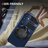 EIDERWOOD Samsung Galaxy S26 FE / S25 Håndværker Case m. Magnetisk Kickstand - Blå