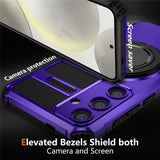 EIDERWOOD Samsung Galaxy S26 FE / S25 Håndværker Case m. Magnetisk Kickstand - Lilla