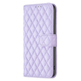 Google Pixel 11a EIDERWOOD Tekstureret Kunstlæder Flip Cover - Lilla