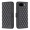 Google Pixel 11a EIDERWOOD Tekstureret Kunstlæder Flip Cover - Sort