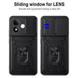 Xiaomi Redmi Note 17 (5G / 4G) EIDERWOOD Hybrid Håndværker Cover m. Cam Slider - Sort