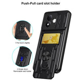 Xiaomi Redmi Note 17 (5G / 4G) EIDERWOOD Hybrid Håndværker Cover m. Cam Slider - Sort