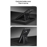 Xiaomi Redmi Note 17 (5G / 4G) EIDERWOOD Hybrid Håndværker Cover m. Cam Slider - Sort