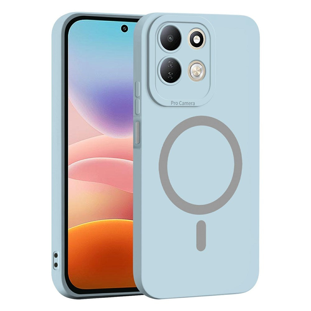 EIDERWOOD Xiaomi Redmi 17 (5G / 4G) Fleksibelt Plast Mobil Cover - MagSafe Kompatibel - Lyseblå