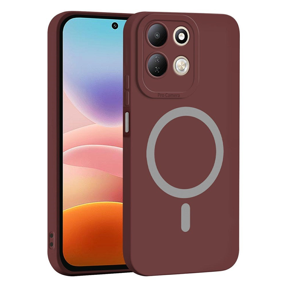 EIDERWOOD Xiaomi Redmi 17 (5G / 4G) Fleksibelt Plast Mobil Cover - MagSafe Kompatibel - Rød