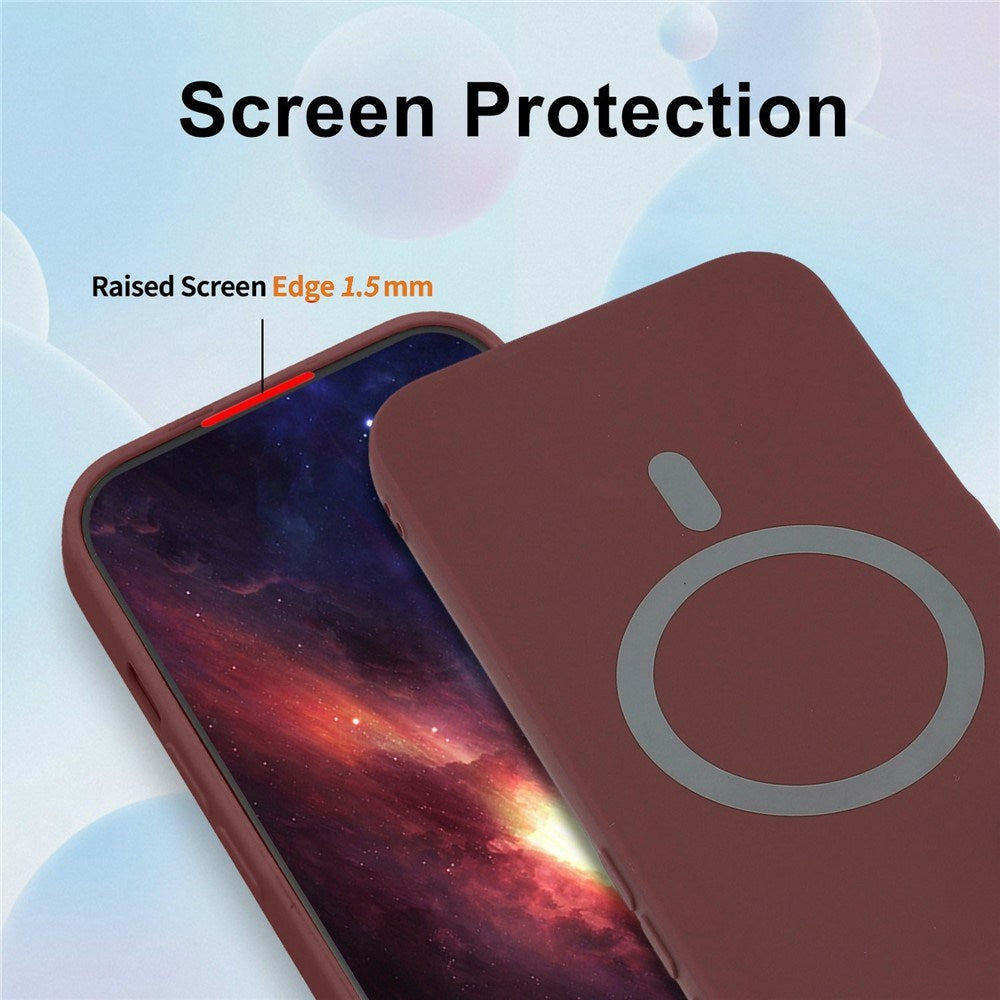 EIDERWOOD Xiaomi Redmi 17 (5G / 4G) Fleksibelt Plast Mobil Cover - MagSafe Kompatibel - Rød