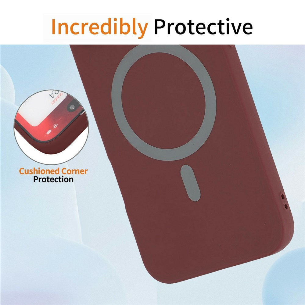 EIDERWOOD Xiaomi Redmi 17 (5G / 4G) Fleksibelt Plast Mobil Cover - MagSafe Kompatibel - Rød