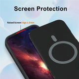 EIDERWOOD Xiaomi Redmi 17 (5G / 4G) Fleksibelt Plast Mobil Cover - MagSafe Kompatibel - Sort