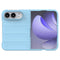 EIDERWOOD iPhone Fold Rugged Plast Mobil Cover - Lyseblå