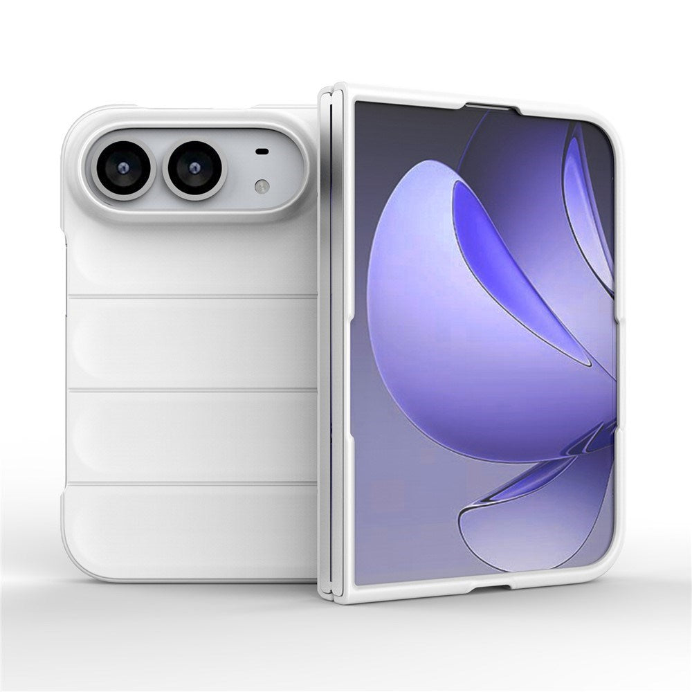 EIDERWOOD iPhone Fold Rugged Plast Mobil Cover - Hvid