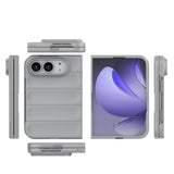 EIDERWOOD iPhone Fold Rugged Plast Mobil Cover - Grå