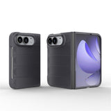 EIDERWOOD iPhone Fold Rugged Plast Mobil Cover - Mørkegrå