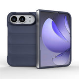 EIDERWOOD iPhone Fold Rugged Plast Mobil Cover - Mørkeblå